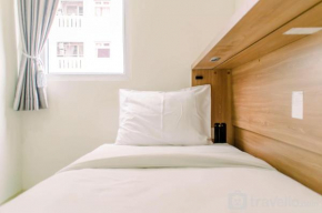 Warm and Cozy 2BR at Green Pramuka City Apartment By Travelio